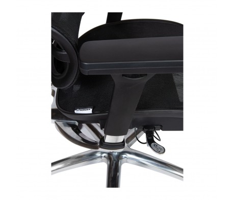 Кресло Norden Kron aluminium black компьютерное