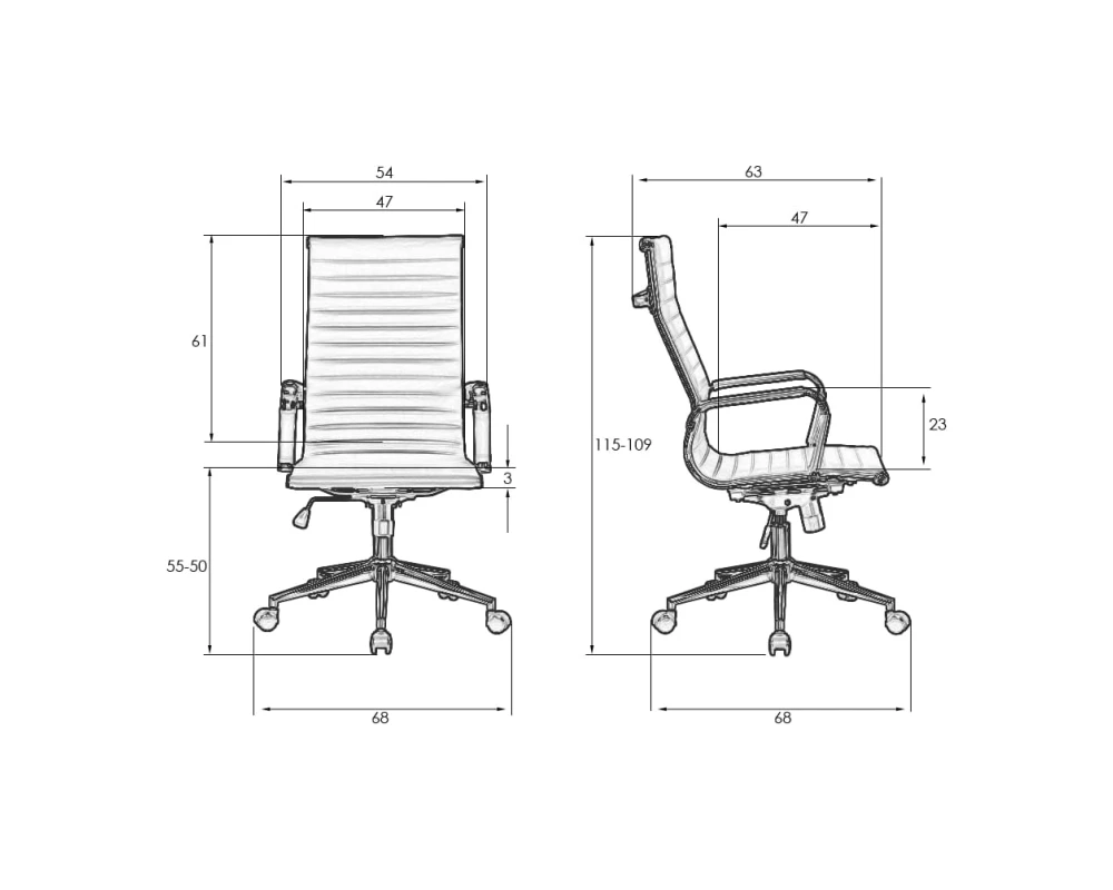 Кресло Clark Simple