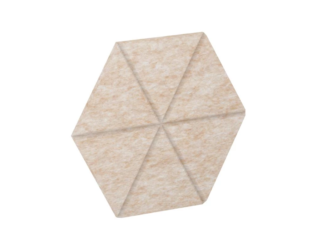 Настенная панель шестигранная (6 лучей) VE.NP-6G6LU-300 600x520x12 AcustiX