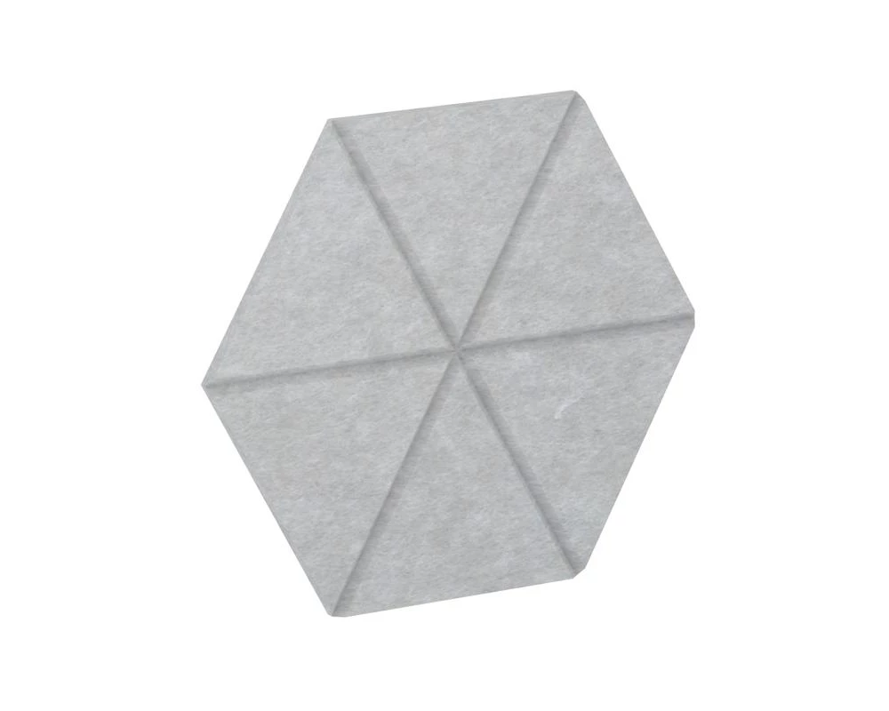 Настенная панель шестигранная (6 лучей) VE.NP-6G6LU-300 600x520x12 AcustiX