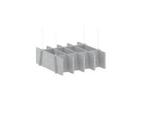 Потолочная декоративная конструкция квадратная VE.PDK-KV-500 500x500x155 Акустикс / AcustiX images