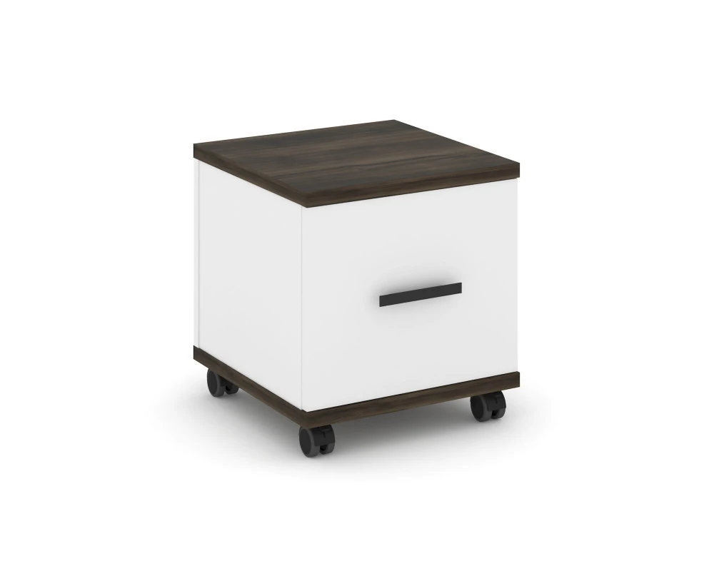 Тумба мобильная 1 распаш. фасад CN.TUM-007 B 420x420x448 Концепт / Concept