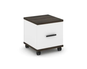 Тумба мобильная 1 распаш. фасад CN.TUM-007 B 420x420x448 Концепт / Concept images
