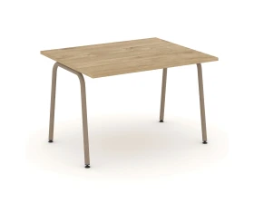 Стол переговорный на круглой трубе 118x98x75 Эстетика / Estetica images