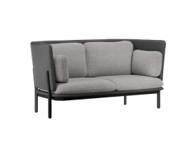 Диван двухместный с низкой спинкой Stato images