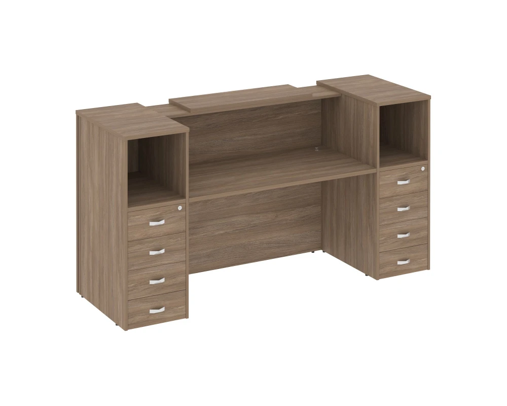 Ресепшн K-10 2244x766x1187 Оникс / Onix