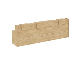 Ресепшн K-17 3590x766x1187 Оникс / Onix images