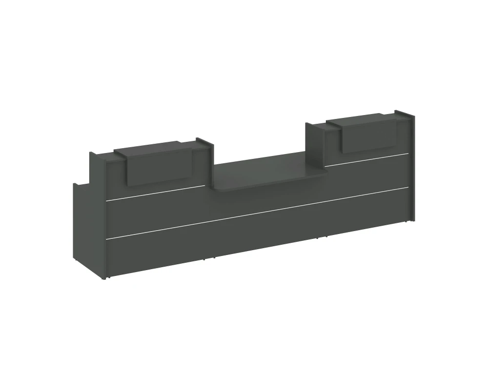 Ресепшн K-18 3790x766x1187 Оникс / Onix