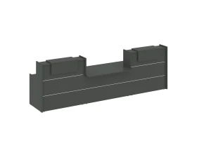 Ресепшн K-18 3790x766x1187 Оникс / Onix images