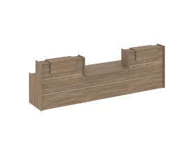 Ресепшн K-18 3790x766x1187 Оникс / Onix images