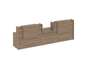 Ресепшн K-19 3590x766x1187 Оникс / Onix images