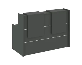 Ресепшн K-5 1630x766x1187 Оникс / Onix images