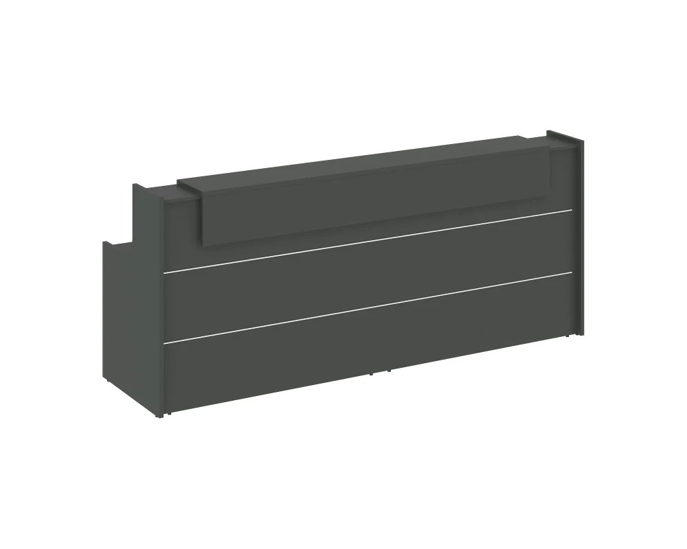 Ресепшн K-7 2810x766x1187 Оникс / Onix