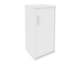 Шкаф низкий узкий правый 1 низкая дверь ЛДСП Riva images