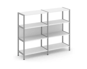 Двухсекционный стеллаж трехярусный Shelf System images