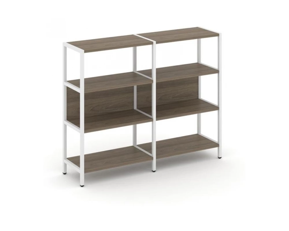 Двухсекционный стеллаж трехярусный Shelf System