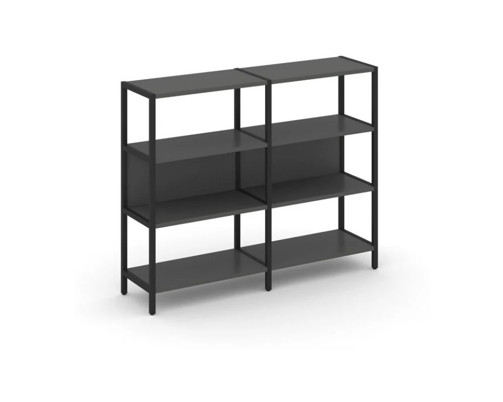 Двухсекционный стеллаж трехярусный Shelf System