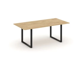 Стол переговорный на О-образном каркасе без лючка 1980x980x750 Style Project Direct images