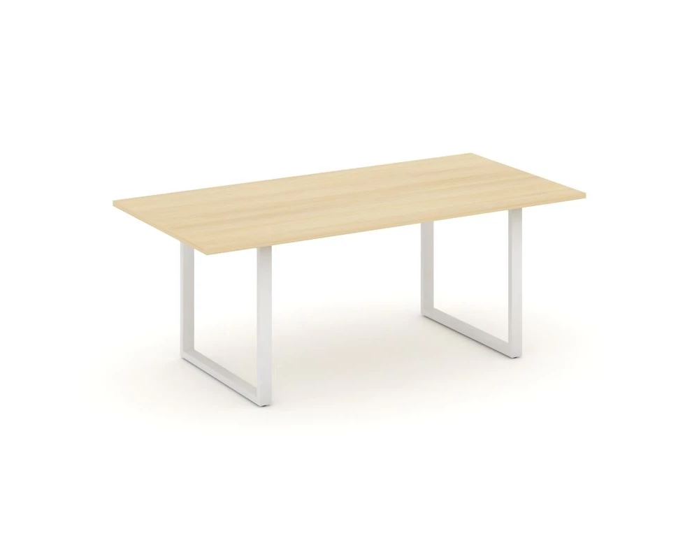 Стол переговорный на О-образном каркасе без лючка 1980x980x750 Style Project Direct
