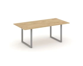 Стол переговорный на О-образном каркасе без лючка 1980x980x750 Style Project Direct images