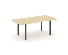 Стол переговорный на П-образном каркасе без лючка 1980x980x750 Style Project Direct images