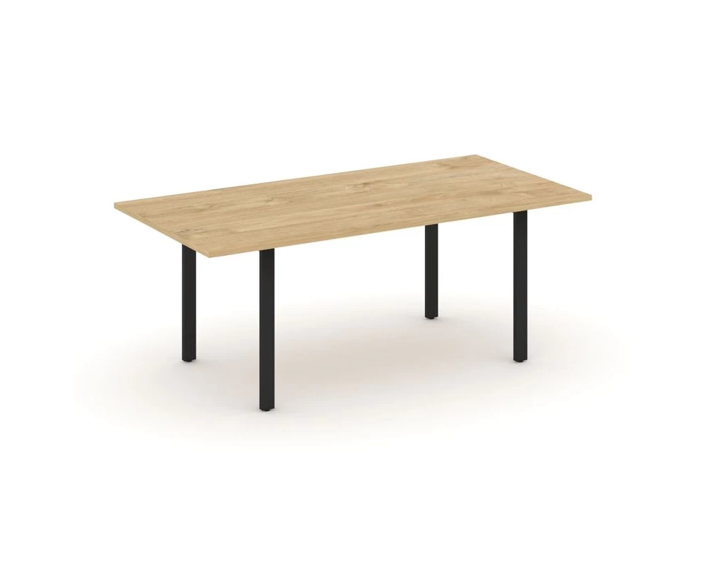 Стол переговорный на П-образном каркасе без лючка 1980x980x750 Style Project Direct