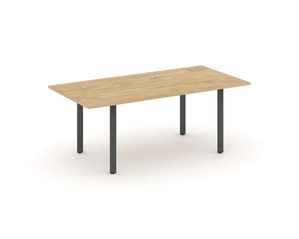 Стол переговорный на П-образном каркасе без лючка 1980x980x750 Style Project Direct