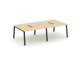 Рабочая станция 2-х сторон. на А-образном каркасе 60 мм 2760х1432х750 Стайл Проджект / Style Project images