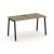 Дуб табак/Черный