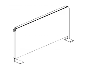 Экран боковой ЛДСП 600х16х297 Style Project images