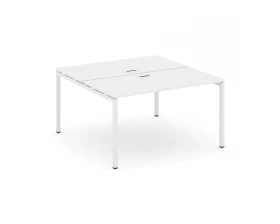 Рабочая станция 2-х сторон. на П-образном каркасе 40 мм 1380x1432x750 Style Project images