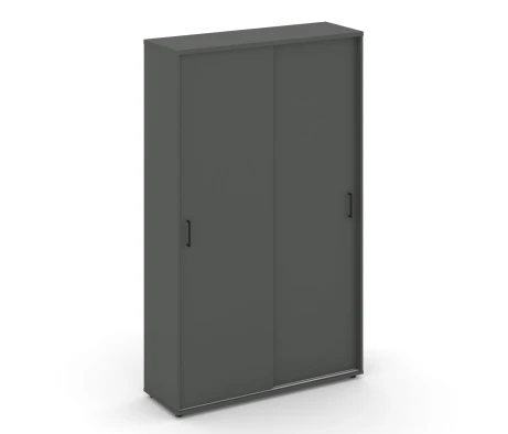 Шкаф-купе комбинир. с полками и выдвижной штангой 1200x400x1982 зад. стенка HDF Стайл Проджект / Style Project