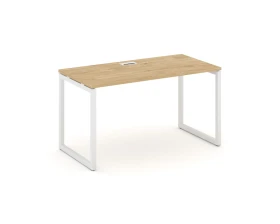 Стол письменный на О-образном каркасе 40 мм 1380x600x750 Стайл Проджект / Style Project images