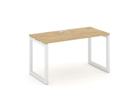 Стол письменный на О-образном каркасе 50 мм 1180x600x750 Стайл Проджект / Style Project images