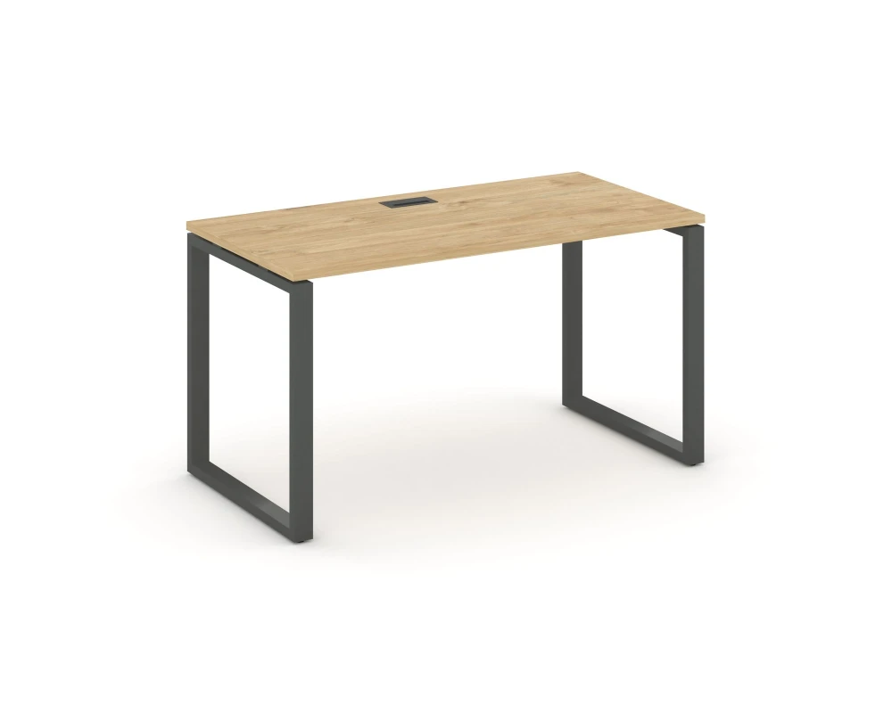 Стол письменный на О-образном каркасе 60 мм 1180x600x750 Стайл Проджект / Style Project
