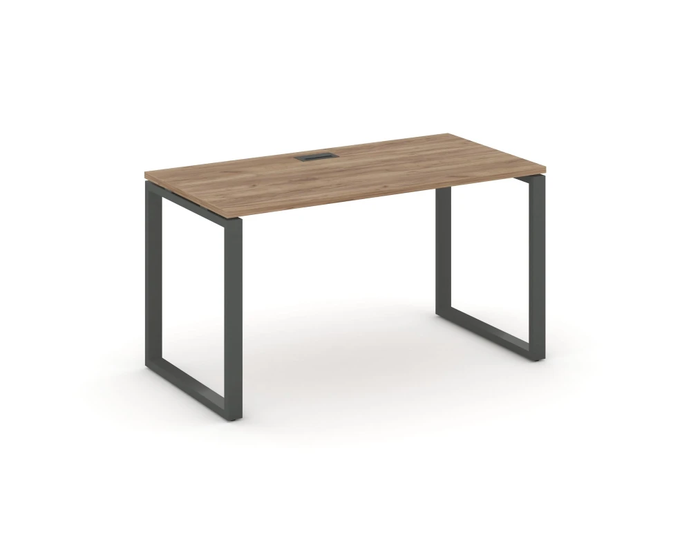 Стол письменный на О-образном каркасе 60 мм 1380x600x750 Стайл Проджект / Style Project