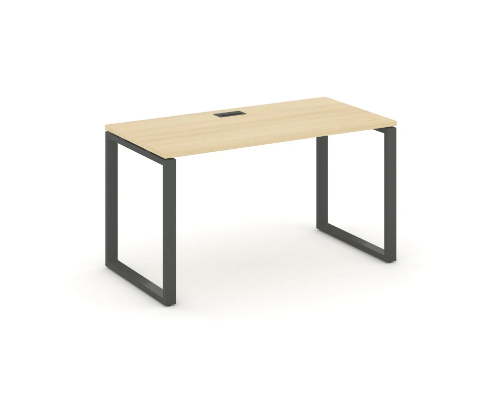Стол письменный на О-образном каркасе 60 мм 1380x600x750 Стайл Проджект / Style Project