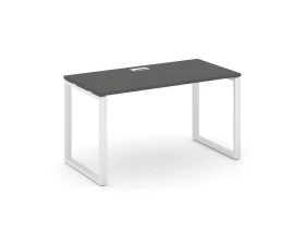Стол письменный на О-образном каркасе 60 мм 1380x600x750 Стайл Проджект / Style Project images