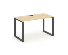 Стол письменный на О-образном каркасе 60 мм 1580x600x750 Стайл Проджект / Style Project images
