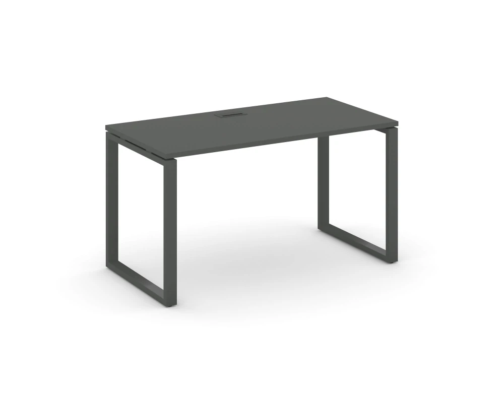Стол письменный на О-образном каркасе 60 мм 1580x600x750 Стайл Проджект / Style Project