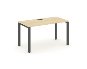 Стол письменный на П-образном каркасе 60 мм 1380x600x750 Стайл Проджект / Style Project images