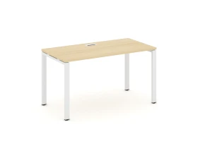 Стол письменный на П-образном каркасе 60 мм 1380x600x750 Стайл Проджект / Style Project images