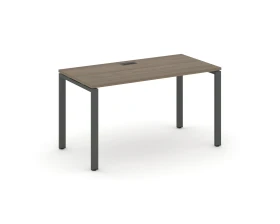 Стол письменный на П-образном каркасе 60 мм 1580x600x750 Стайл Проджект / Style Project images