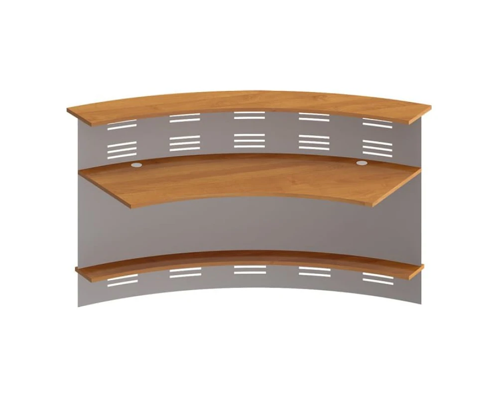 Модуль ресепшен 60 грд изогнутый наружу с экраном Formula