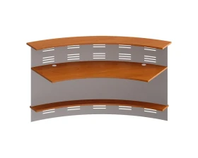 Модуль ресепшен 60 грд изогнутый наружу с экраном Formula images