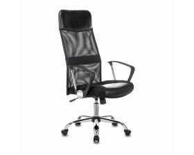 Кресло Бюрократ CH-600SL Сетка/ Ткань, Черный images