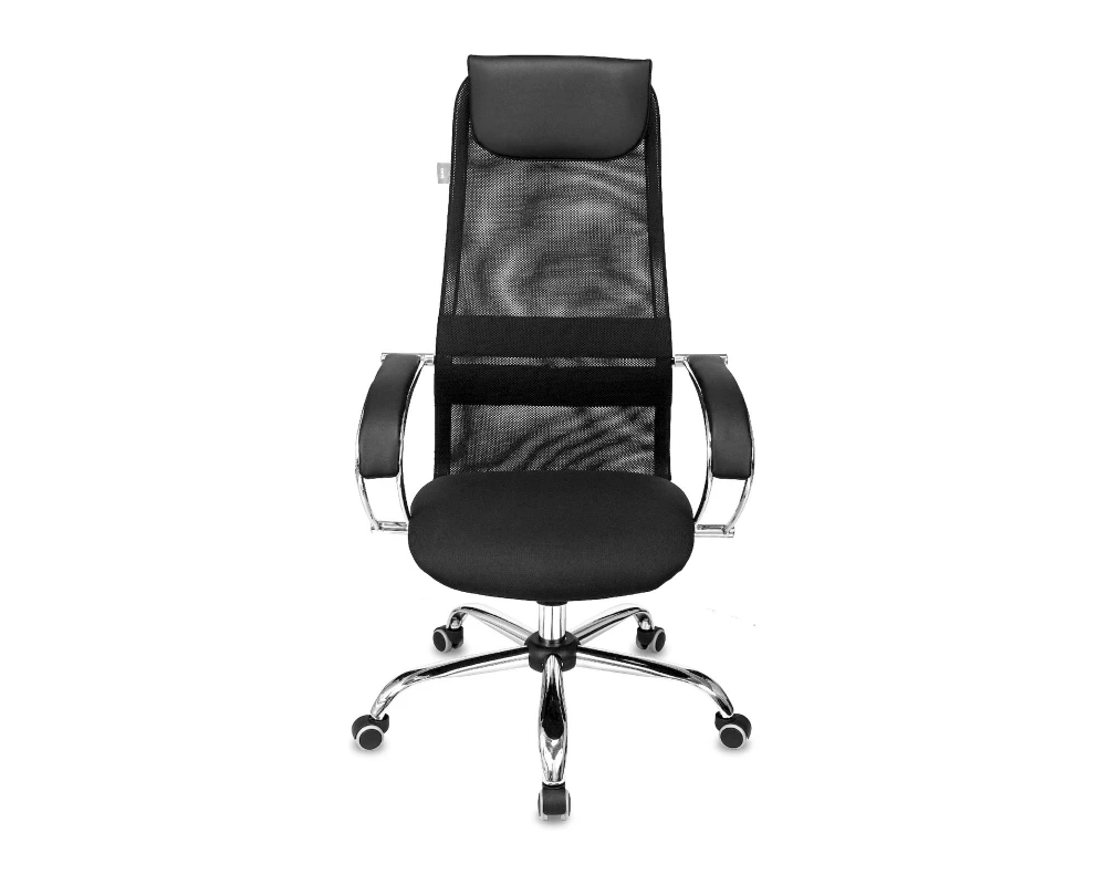 Кресло Бюрократ CH-607SL Сетка/ Ткань, Черный