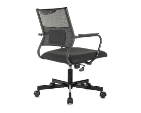Кресло Бюрократ CH Баланс Лоу / Balance-Low Сетка/ Ткань, Черный images