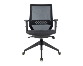 Кресло Бюрократ MC-611NL Сетка/ Ткань, Черный images