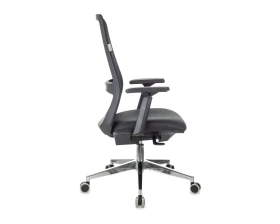 Кресло Бюрократ MC-915 Сетка/ Ткань, Черный images